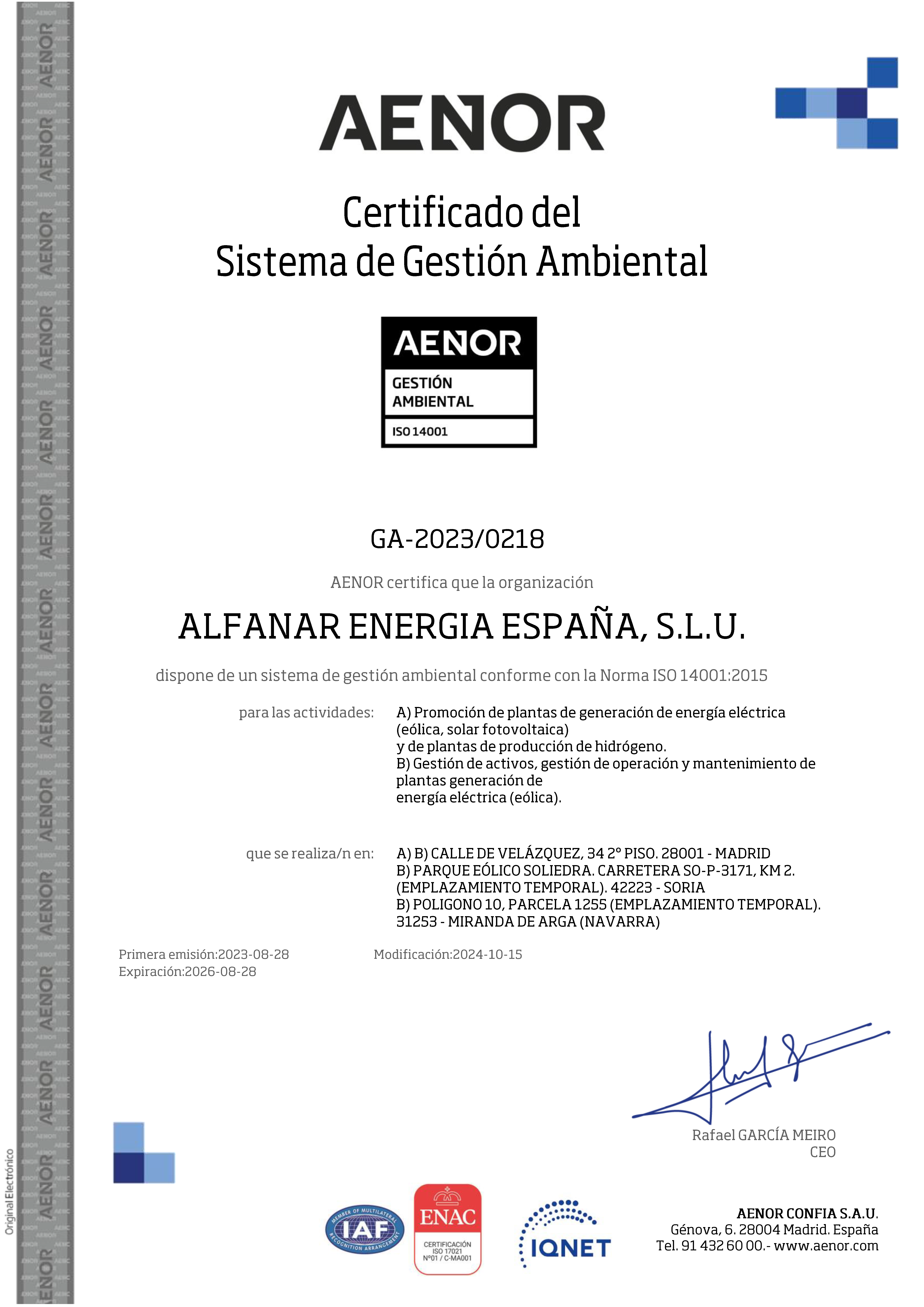 AENOR-GA-ISO14001